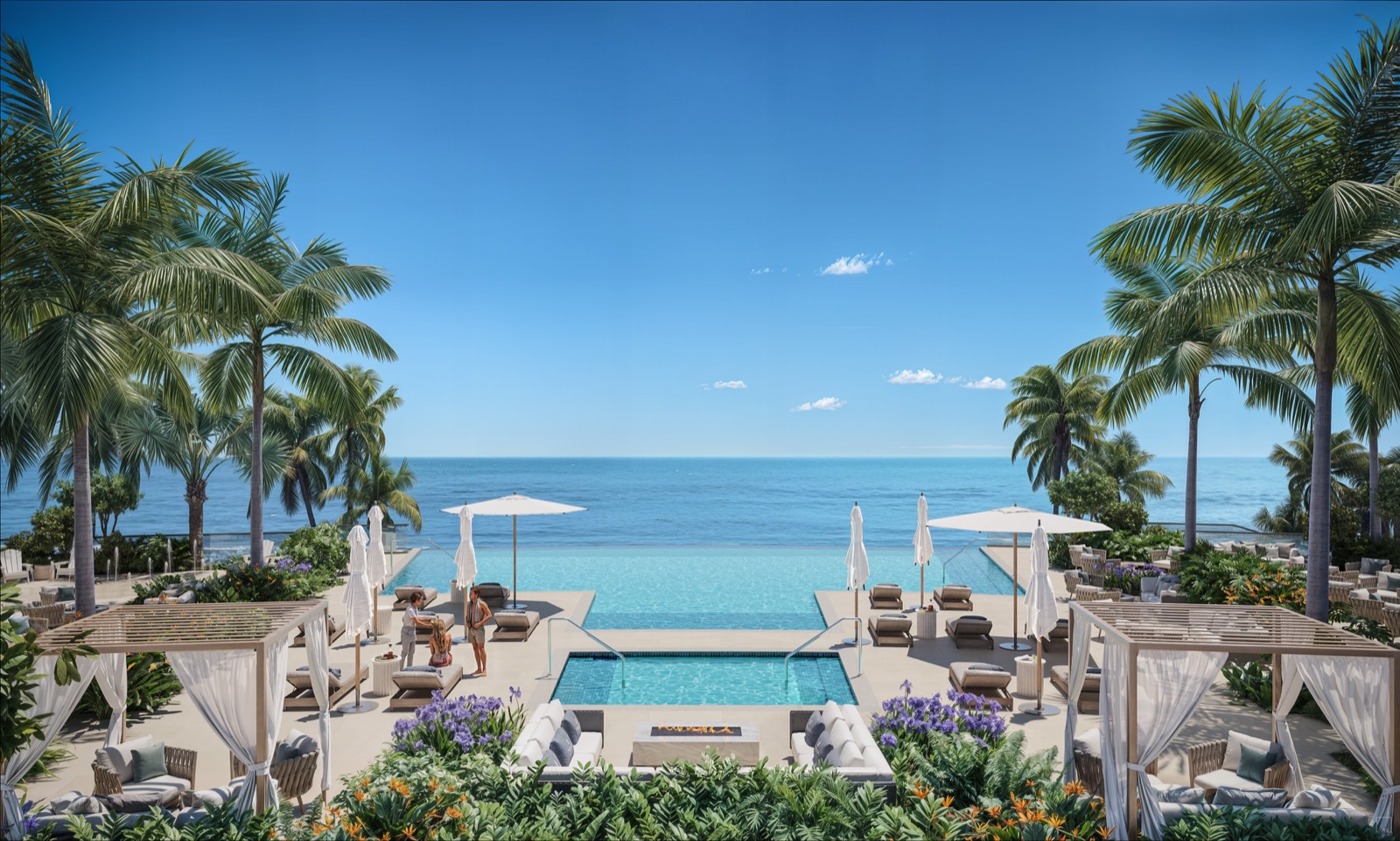 Pool deck